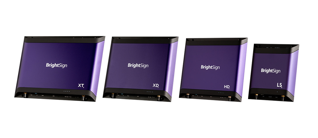 BrightSign digital signage players