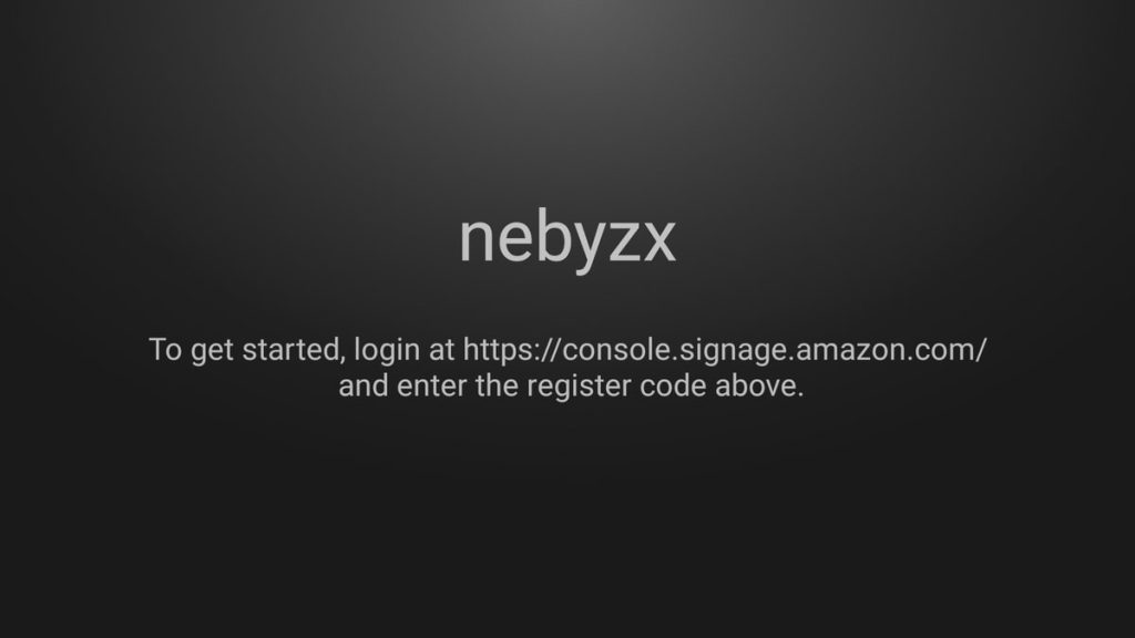How to setup an Amazon Signage Stick